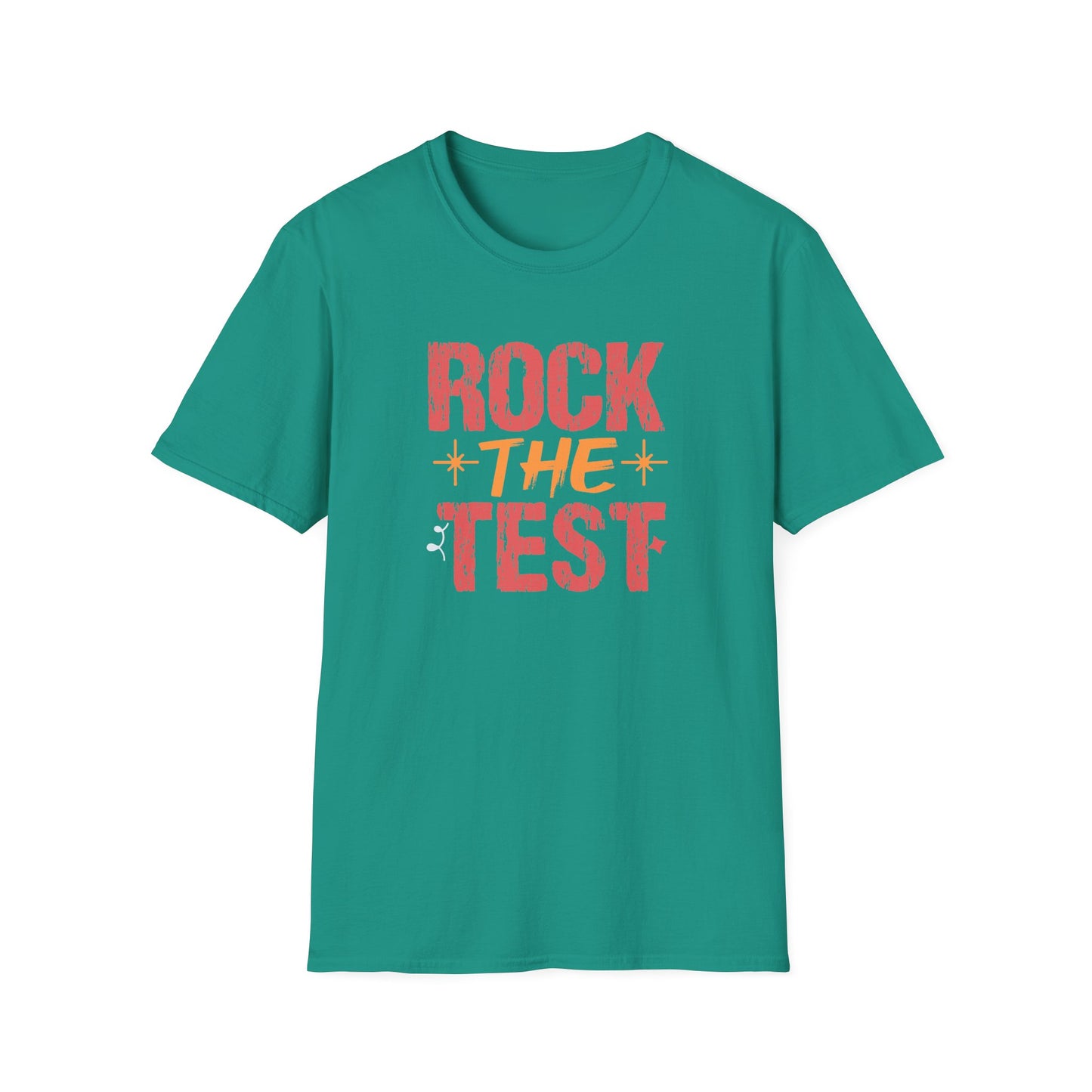 Rock the Test T-Shirt — Teacher State Testing Tee - Motivational Exam Prep Tee for Students