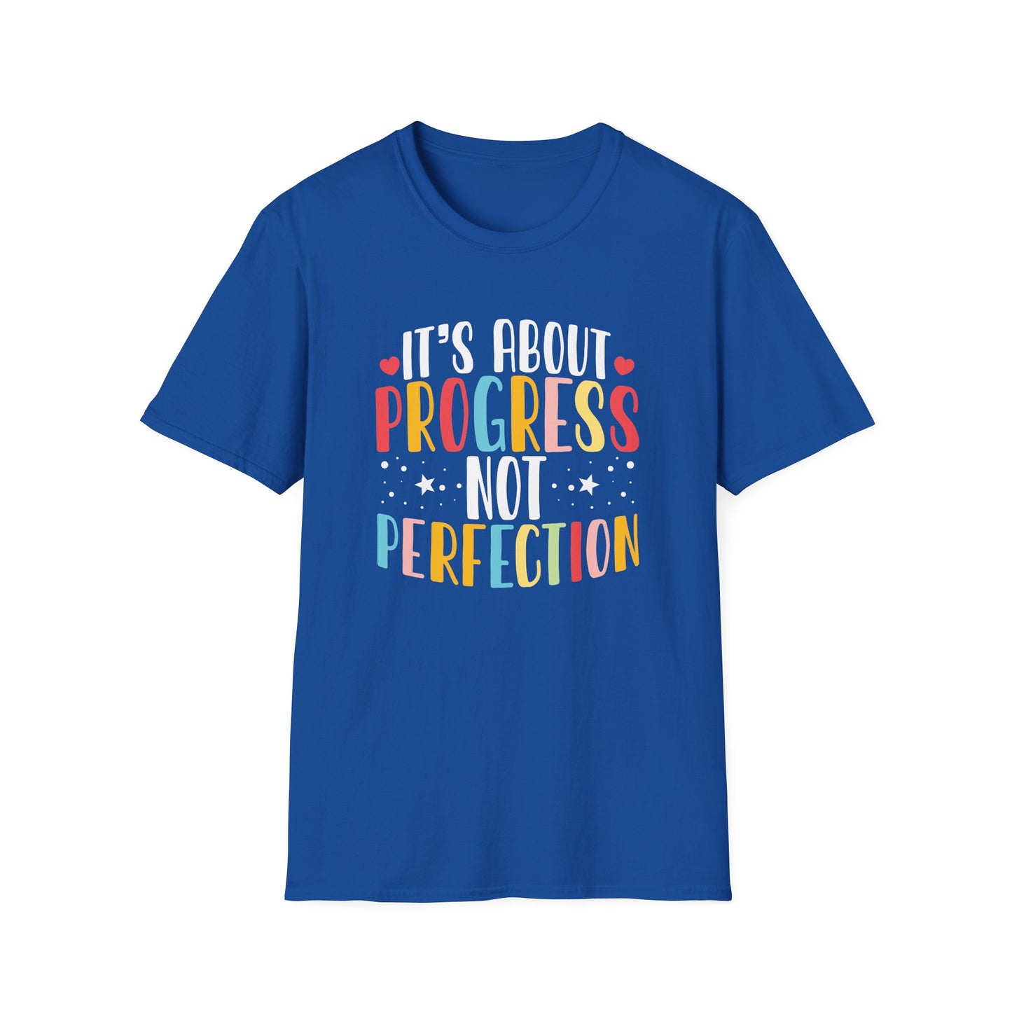 Progress Not Perfection T-Shirt — Teacher State Testing T-Shirt - Motivational Inspirational Tee