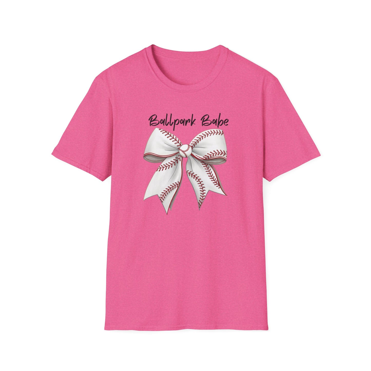 Baseball Babe Bow Graphic – Cute Baseball Stitch Bow Design