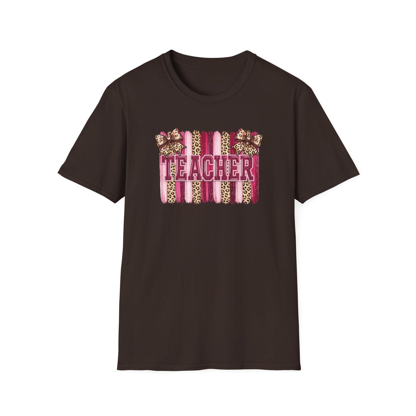 School Spirit Collection - Leopard Stripe T-Shirt