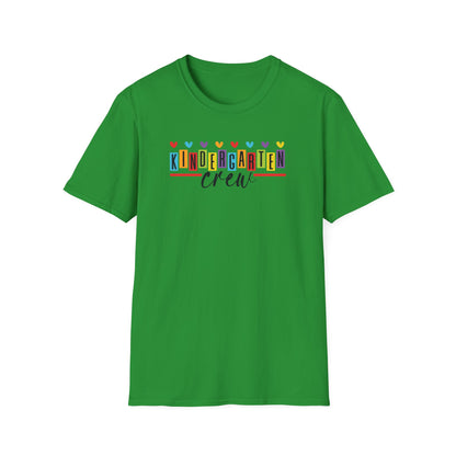 Kindergarten Crew Teacher Shirt | Back to School Teacher Tee