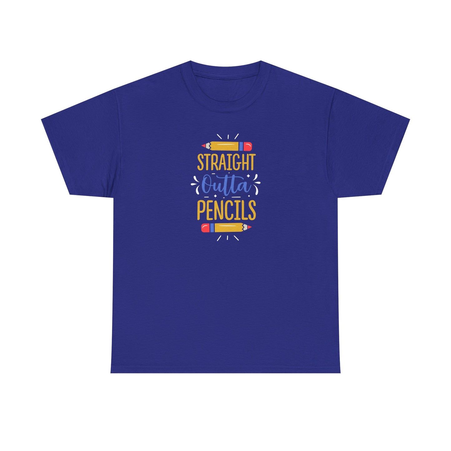 Straight Outta Pencils Shirt | Funny Teacher T-Shirt | Back To School Teacher Tee | First Day Of School Outfit | Elementary Teacher Gift