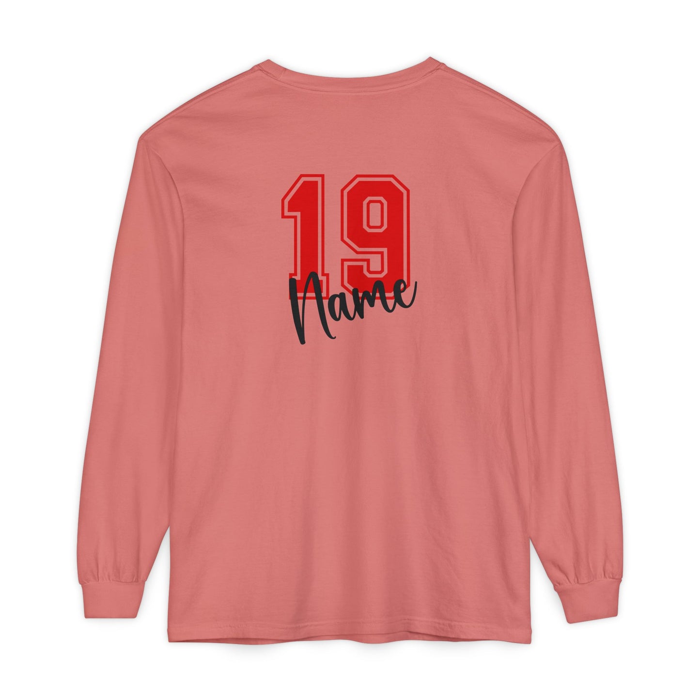 Personalized Baseball Mama Shirt – Custom Player Name & Number Back – Varsity Sports Mom Tee – Game Day Shirt