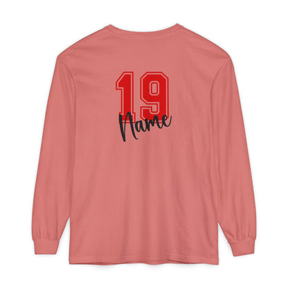 Personalized Baseball Mama Shirt – Custom Player Name & Number Back