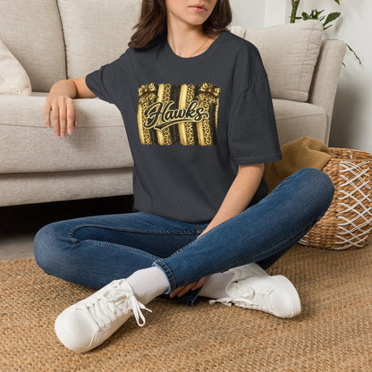 School Spirit Collection - Leopard Stripe T-Shirt