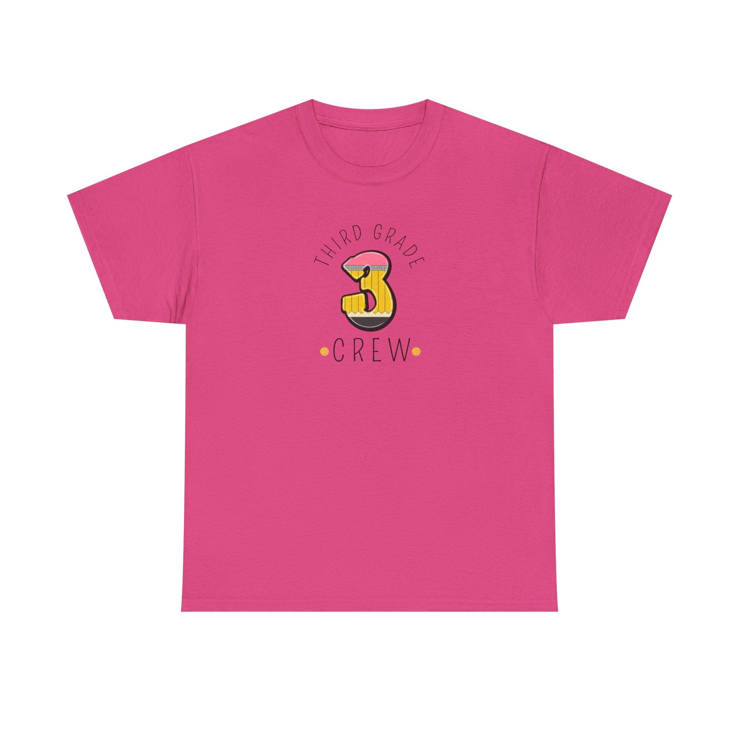 Third Grade Crew Shirt - Great for Spirit Days & School Events