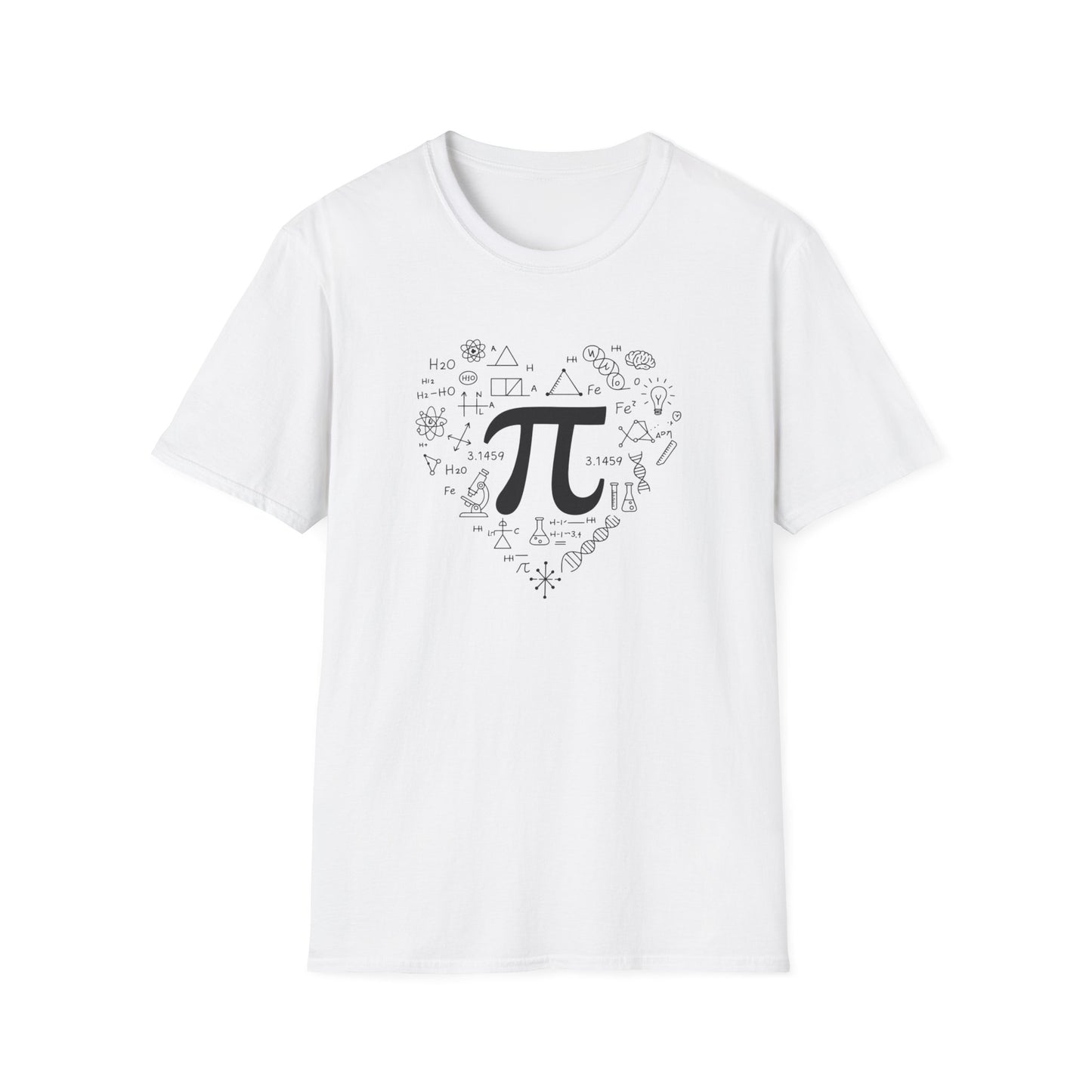 Pi Symbol Shirt for Women – STEM Teacher Tee – Math Science Graphic T-Shirt – Nerd Gift for Teacher – Back to School STEM Shirt