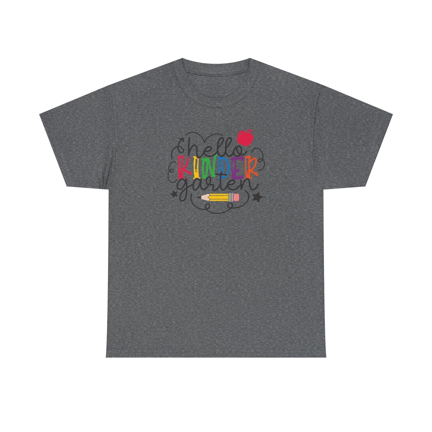Hello Kinder Shirt - Perfect for the First Day of School