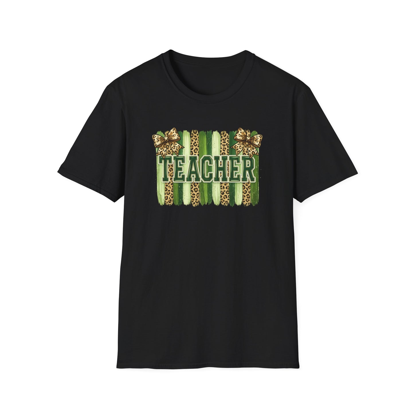 School Spirit Collection - Leopard Stripe T-Shirt