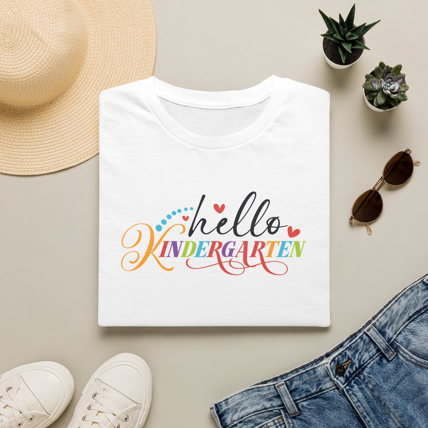 Hello Grade Teacher Shirts | Retro Back to School Graphic Tees | Preschool, Pre-K, Kindergarten, First, Second & Third Grade Teacher Shirt | Gildan 64000 Softstyle Tee