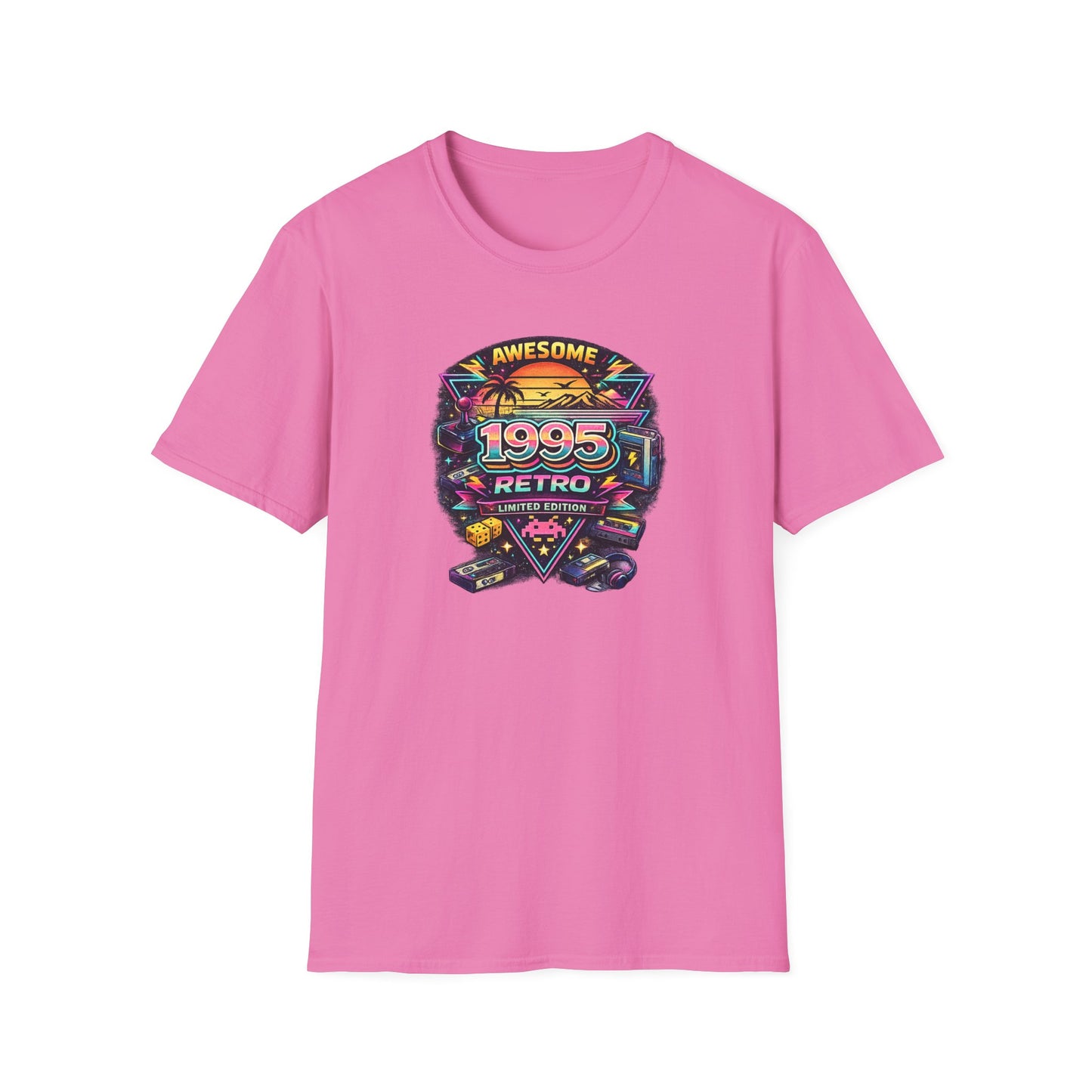 Vintage 1995 Retro Shirt – 90s Nostalgia Graphic Tee | Retro Gamer Aesthetic T-Shirt