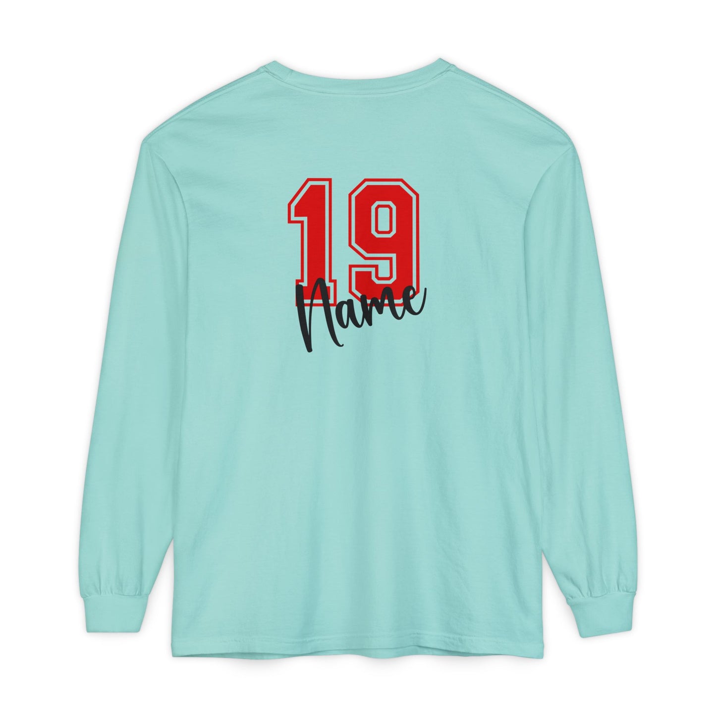 Personalized Baseball Mama Shirt – Custom Player Name & Number Back – Varsity Sports Mom Tee – Game Day Shirt