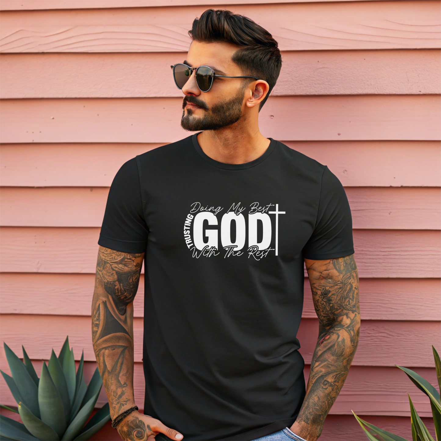 God Over My Past T-Shirt — Christian Faith Inspirational Tee