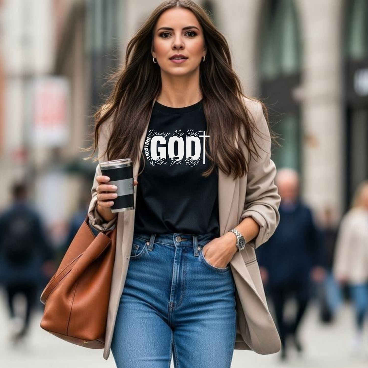 God Over My Past T-Shirt — Christian Faith Inspirational Tee
