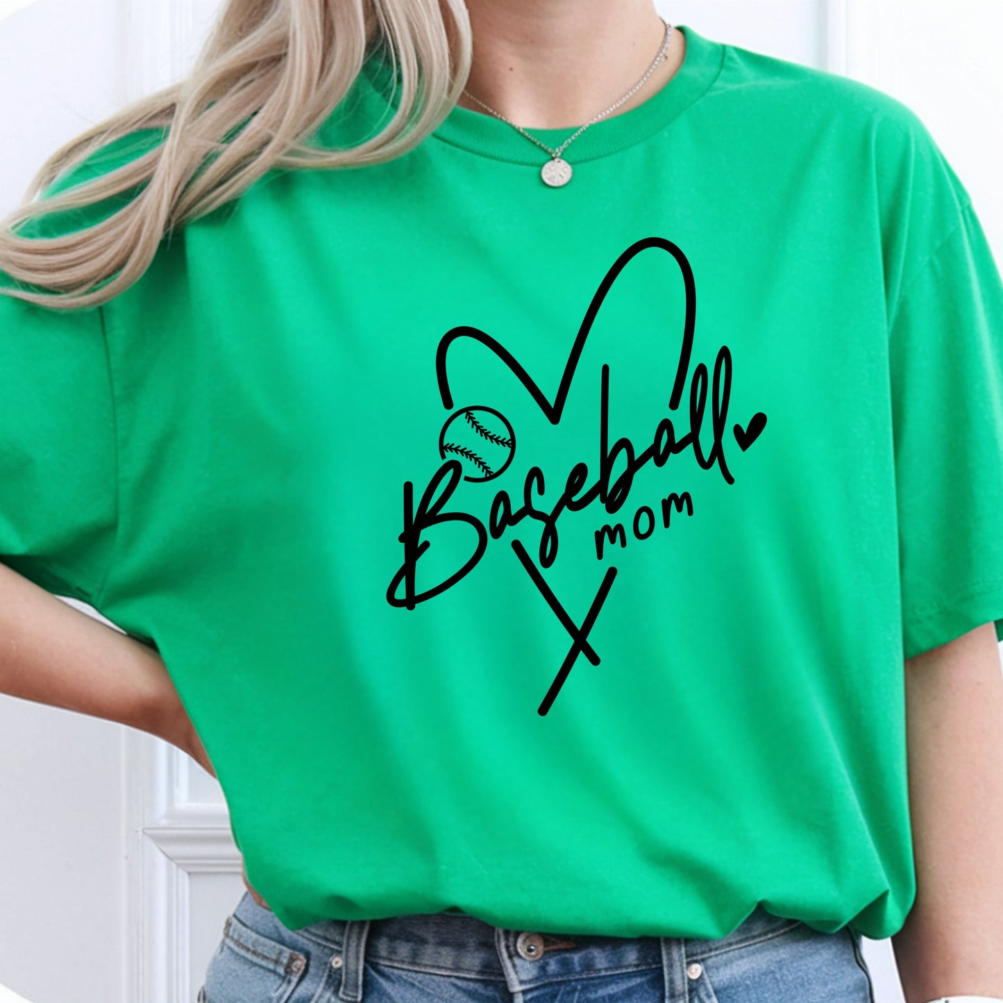 Game Day Baseball Mom Shirt – Trendy Sports Mom Game Day Apparel, Baseball Season Fan Shirt