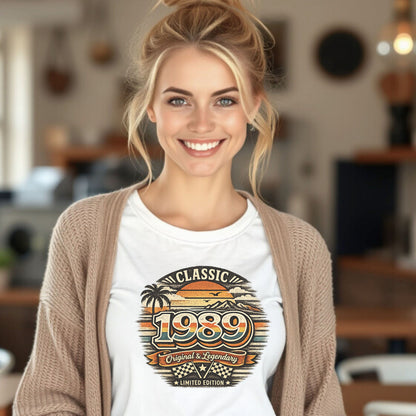 Vintage 1989 Classic Birthday Shirt – Retro Birth Year T-Shirt