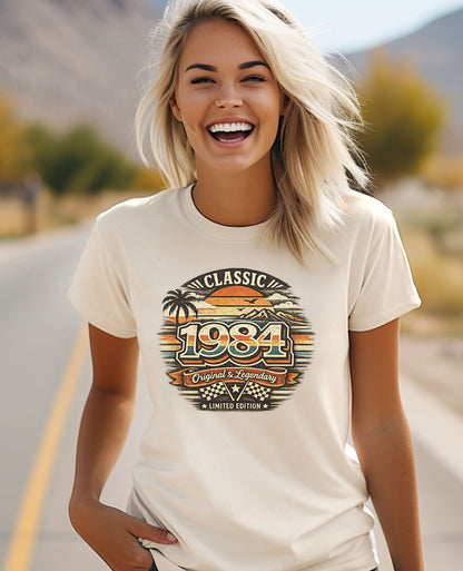 Vintage 1984 Classic Birthday Shirt – Retro Birth Year T-Shirt