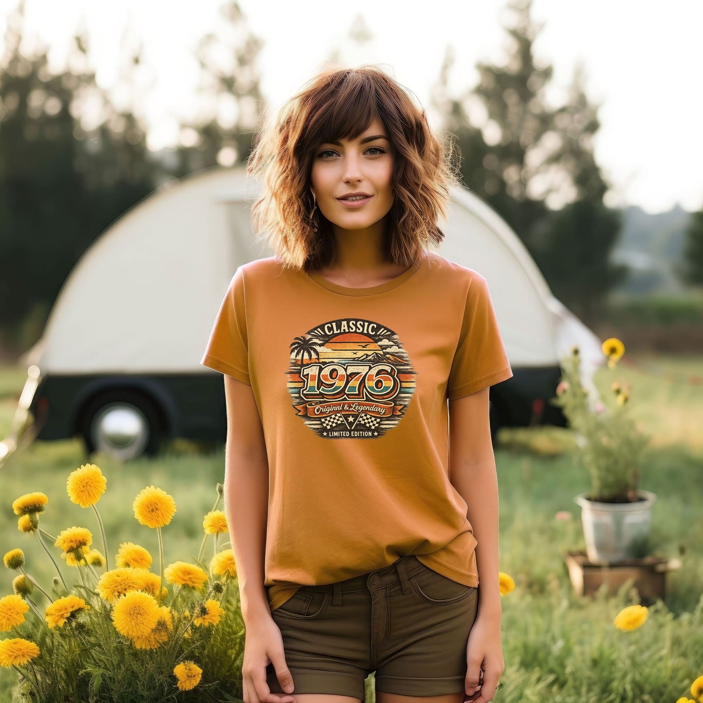 Vintage 1976 Classic Birthday Shirt – Retro Birth Year T-Shirt | Original & Legendary Graphic Tee | 70s 80s Nostalgia Gift | Limited Edition Vintage Style