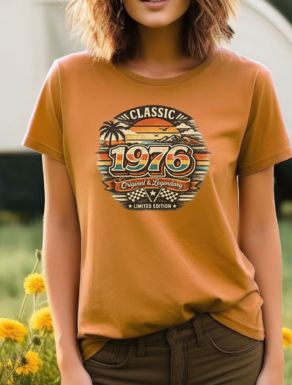 Vintage 1976 Classic Birthday Shirt – Retro Birth Year T-Shirt