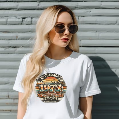 Vintage 1973 Classic Birthday Shirt – Retro Birth Year T-Shirt
