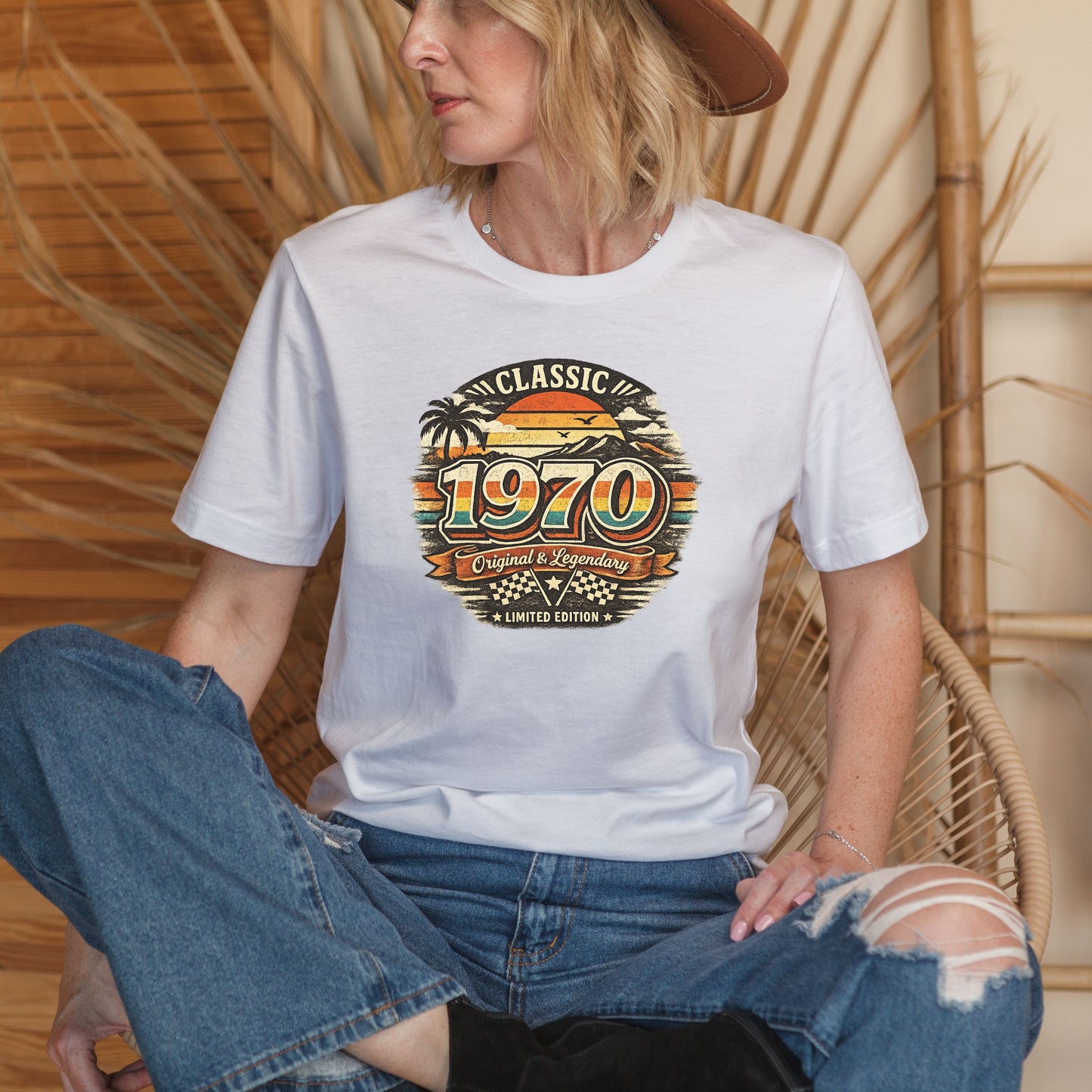 Vintage 1970 Classic Birthday Shirt – Retro Birth Year T-Shirt | Original & Legendary Graphic Tee | 70s 80s Nostalgia Gift | Limited Edition Vintage Style