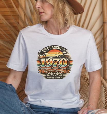 Vintage 1970 Classic Birthday Shirt – Retro Birth Year T-Shirt