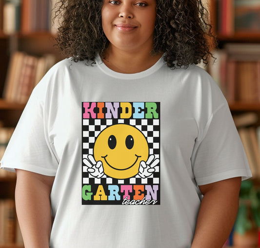 Kindergarten - Fun Grade Level Teacher Team Shirt - Perfect for Everyday Wear