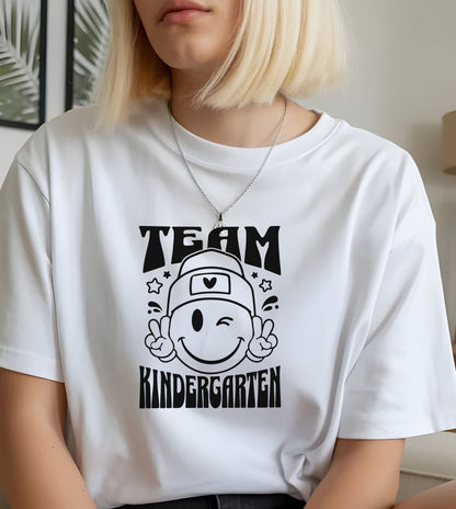 Kindergarten - Fun Grade Level Teacher Team Shirt - Staff Pick