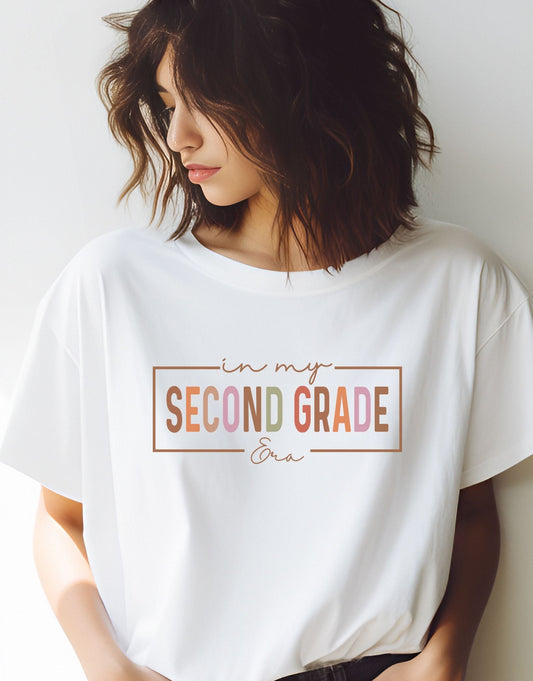 Second Grade Team Shirt - Perfect for Showing Your Team Spirit