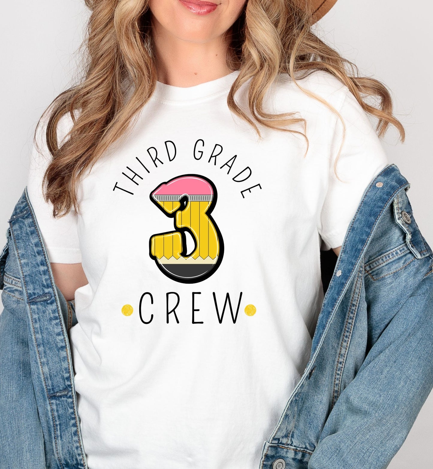 Third Grade Crew Shirt - Great for Spirit Days & School Events