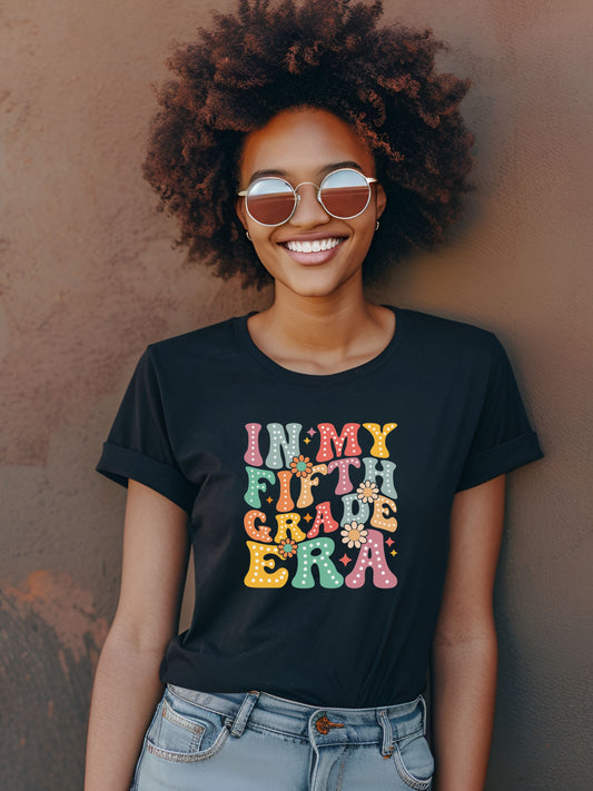 In My Fifth Grade Era Team T-Shirt - Cute Back-to-School Tee -  Teacher Team Tee