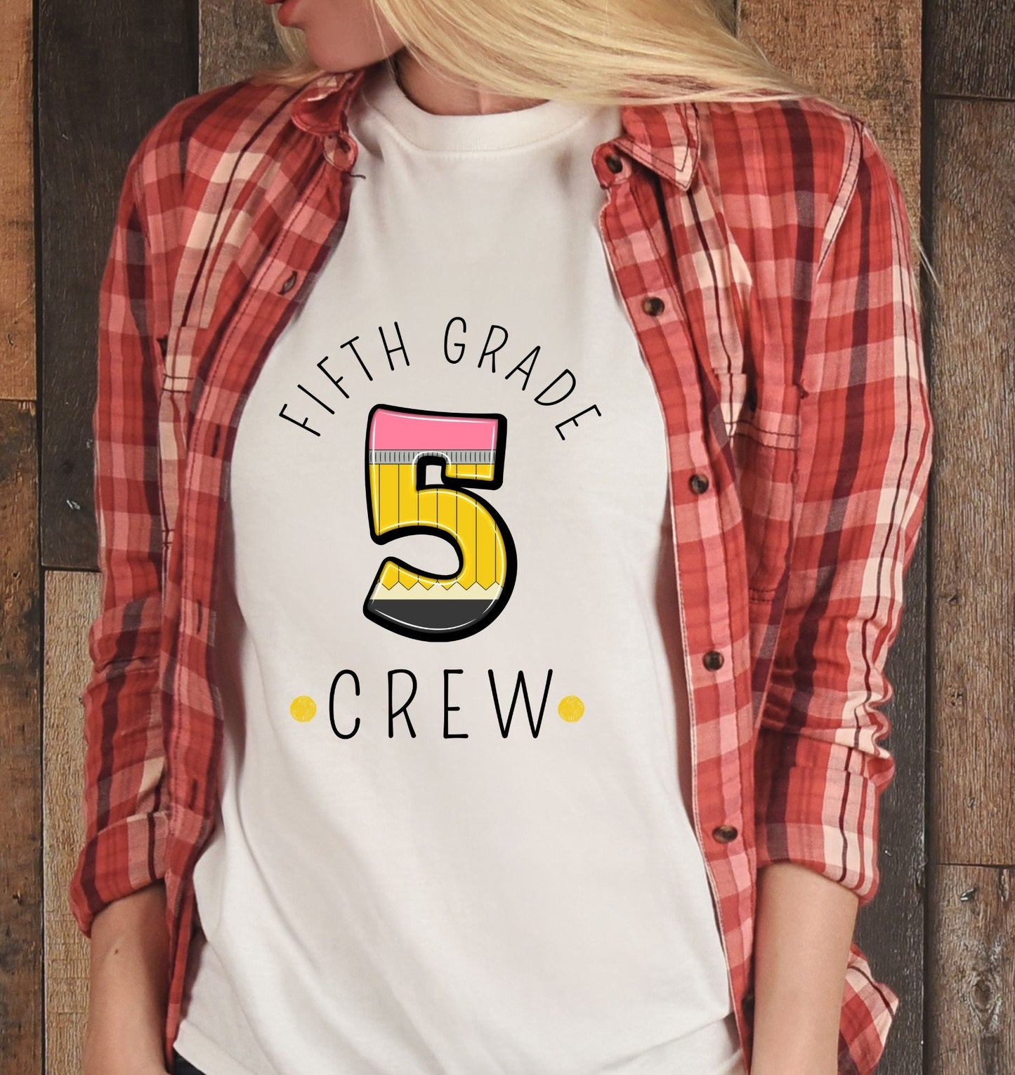 Fifth Grade Crew Shirt-Perfect for the Whole Team