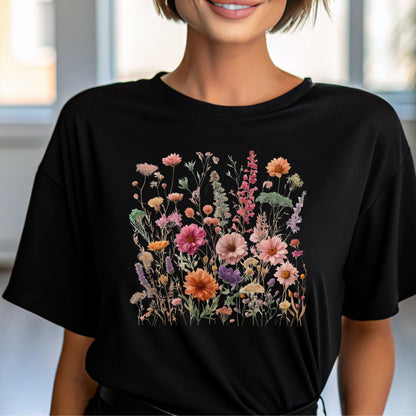 Floral Graphic Tees – Inspirational & Botanical Aesthetic T-Shirts for Women