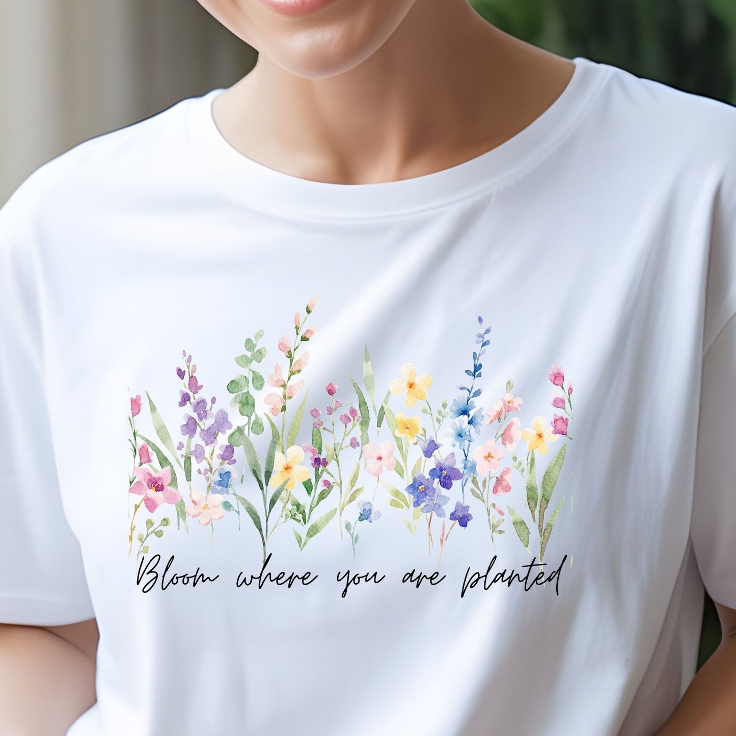 Floral Graphic Tees – Inspirational & Botanical Aesthetic T-Shirts for Women