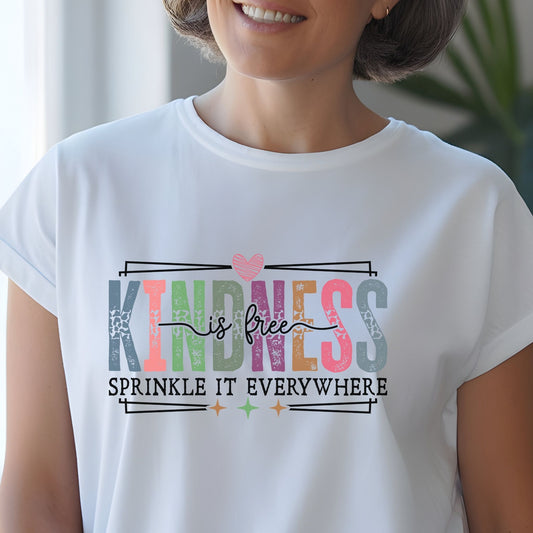 Kindness Sprinkle It Everywhere Tee — Motivational Kindness Apparel