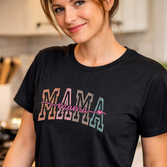 Mama Graphic T-Shirt – Stylish & Comfortable Everyday Mom Tee