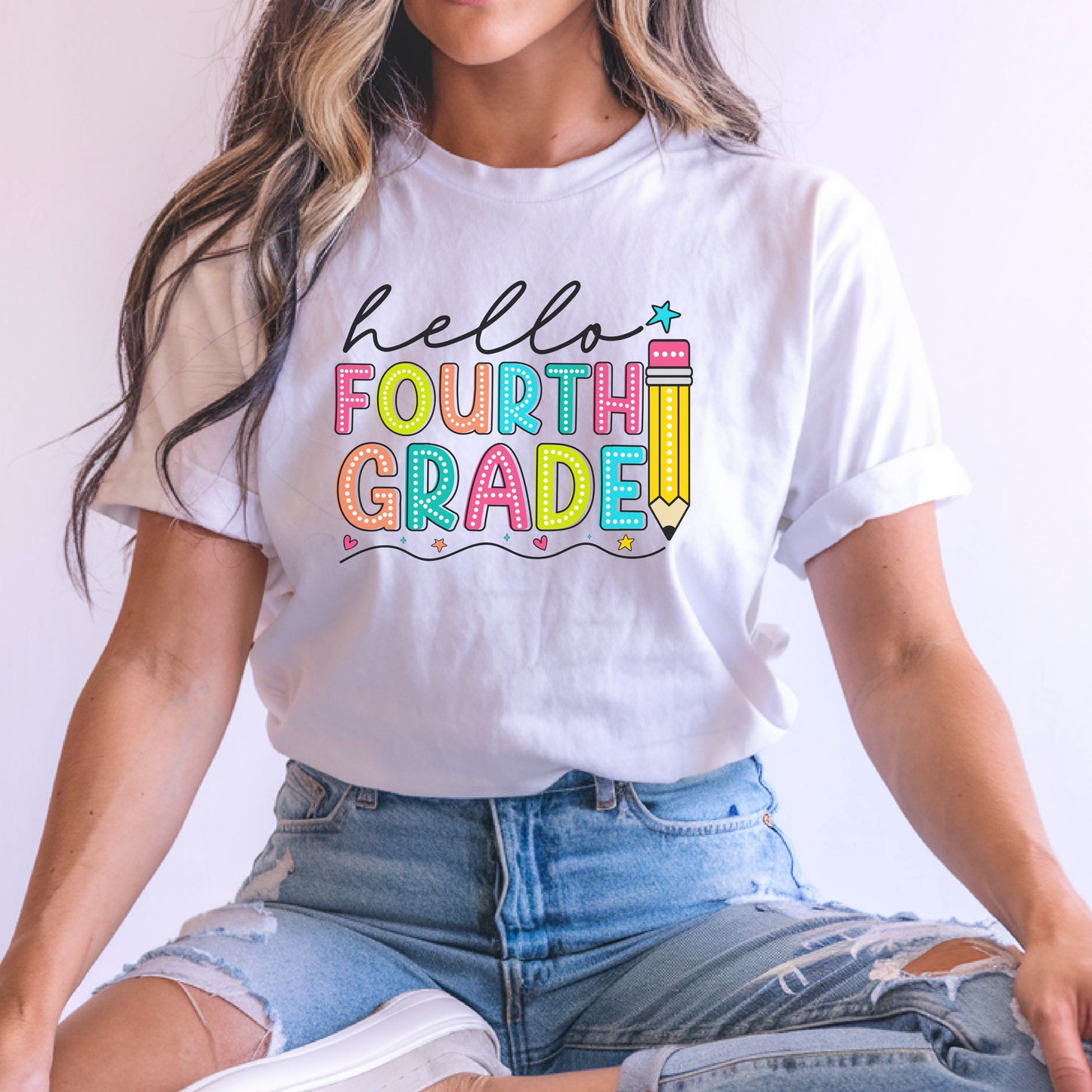 Copy of Third Grade Kids' T-Shirt — Colorful Back-to-School Cute School Spirit Tee