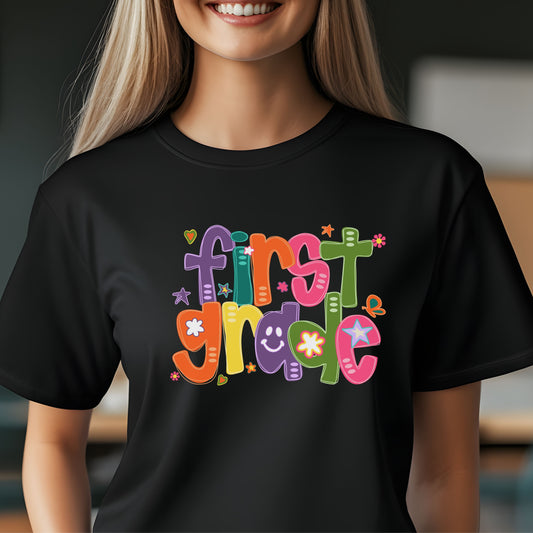 Groovy Back-to-School Collection | Retro Grade Level Team Tees