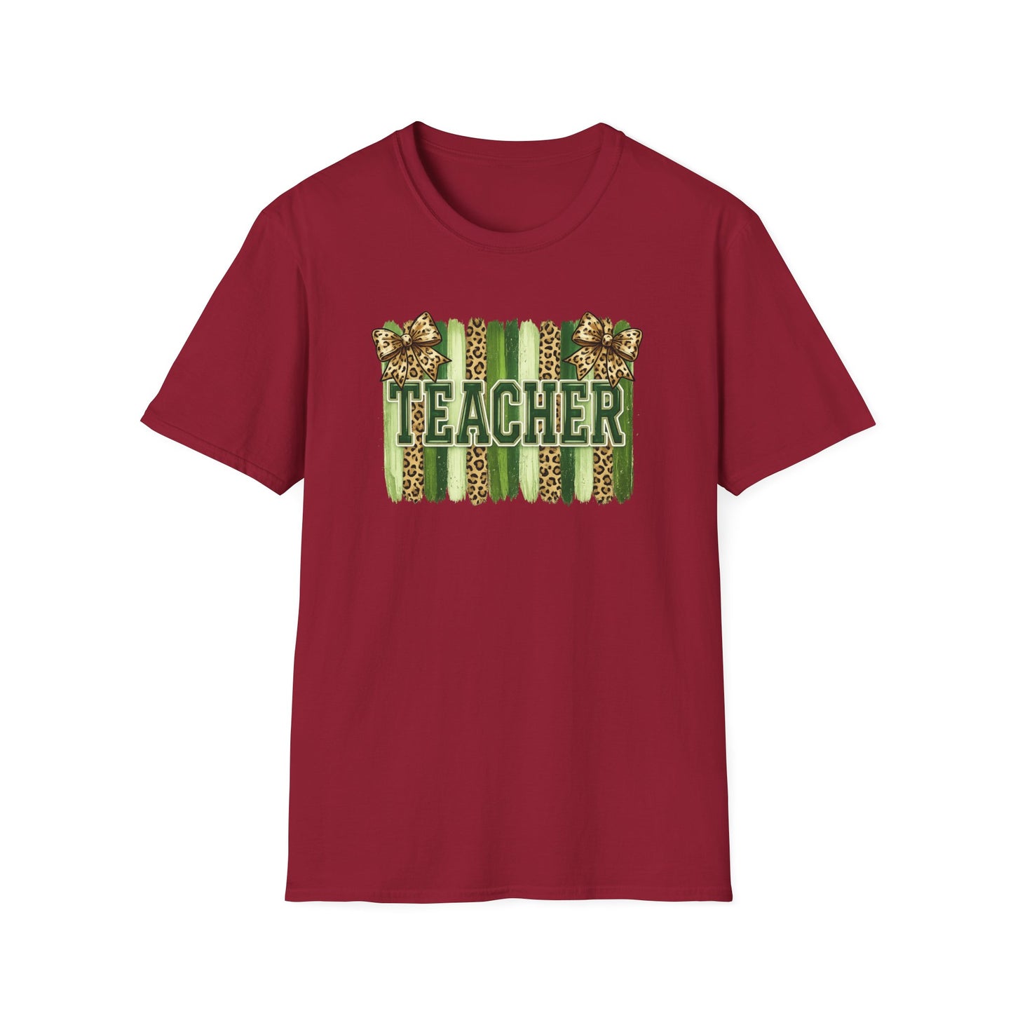 School Spirit Collection - Leopard Stripe T-Shirt