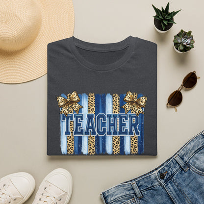 School Spirit Collection - Leopard Stripe T-Shirt