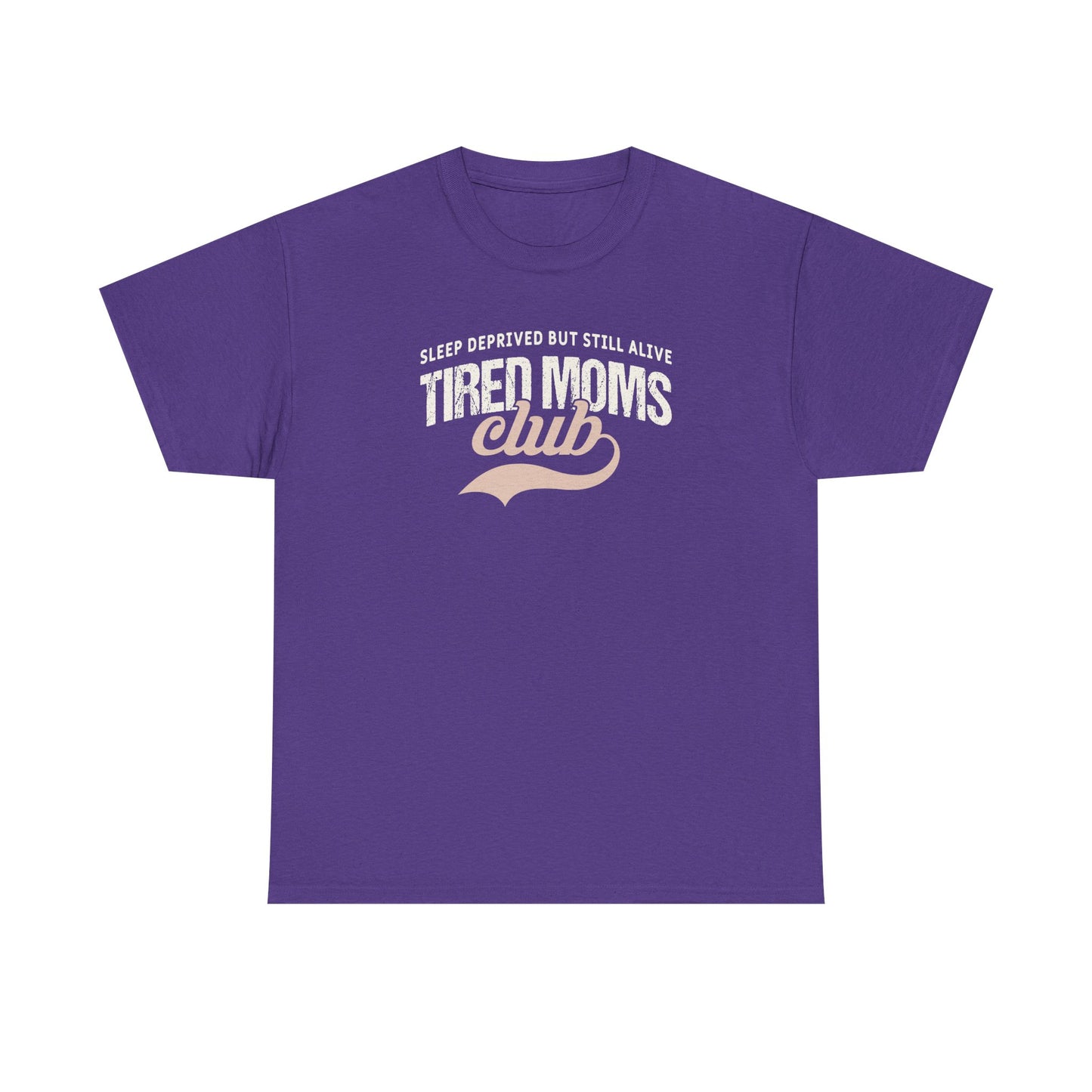 Tired Moms Club Shirt – Funny Mom Life T-Shirt – Sleep Deprived Mom Tee – Coffee Lover Gift for Moms