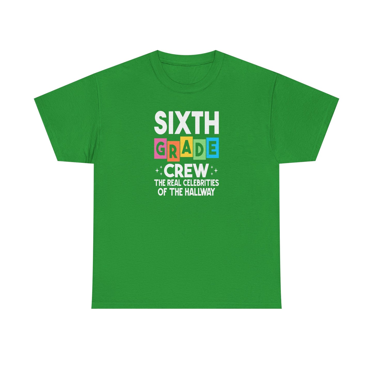 Sixth Grade Grew Teacher T-Shirt - Cute Back-to-School Tee -  Teacher Team Tee