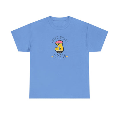 Third Grade Crew Shirt - Great for Spirit Days & School Events