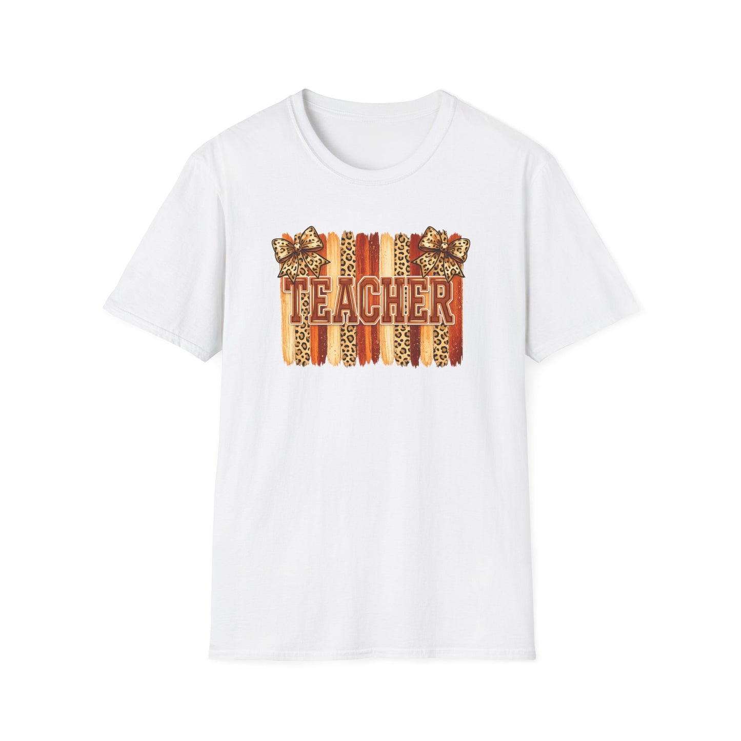 School Spirit Collection - Leopard Stripe T-Shirt