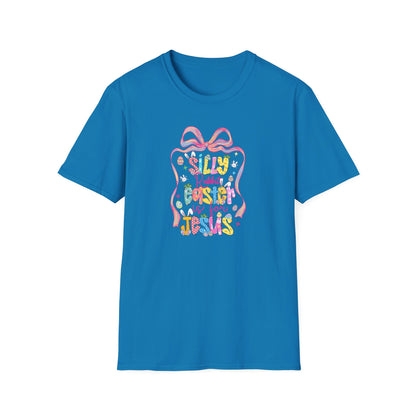 Silly Rabbit Easter Shirt, He Is Risen Christian Easter Tee, Religious Easter T-Shirt, Faith Based Spring Shirt, Cute Church Easter Outfit
