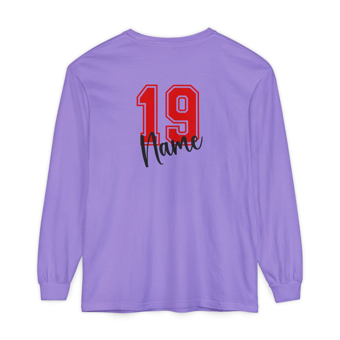 Personalized Baseball Mama Shirt – Custom Player Name & Number Back – Varsity Sports Mom Tee – Game Day Shirt