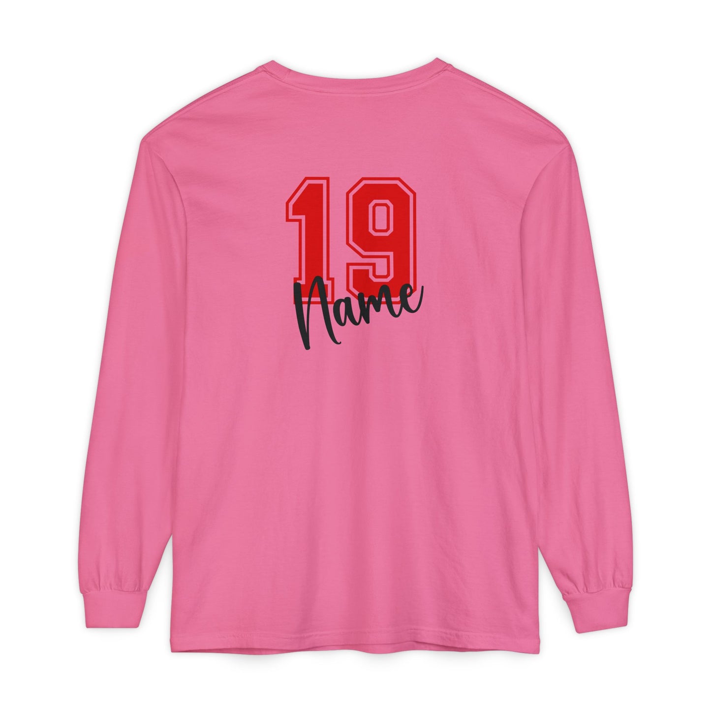 Personalized Baseball Mama Shirt – Custom Player Name & Number Back – Varsity Sports Mom Tee – Game Day Shirt