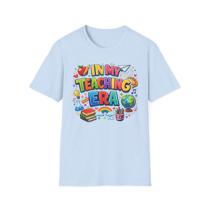 In My Teaching Era” Graphic Tee – For the Educator Who Slays the Day