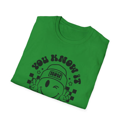 You Know It, Now Show It T-shirt - State Testing T-shirts - Winky Eye Smiley Face