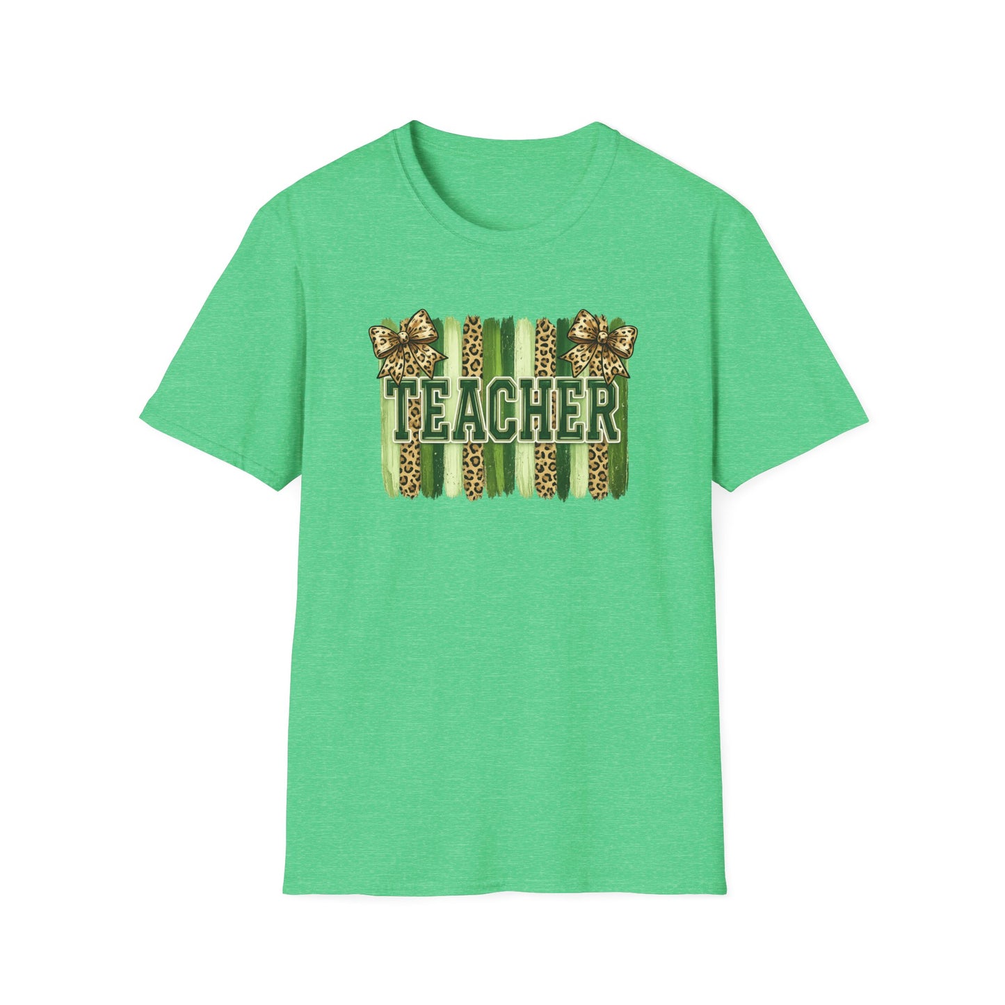 School Spirit Collection - Leopard Stripe T-Shirt